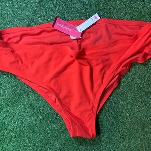 Xhilaration Red Bikini Swimwear Classic Brief